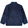thumbnail image 4 of Alvivi Kids Girls Fleece Jacket Coat Full-Zip Turtleneck Tops with Pocket Fall Winter Outerwear Navy Blue 11-12, 4 of 7