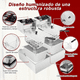 thumbnail image 3 of Freidora De Aceite Eléctrica Automática 12l Gran Capacidad PLATA, 3 of 5