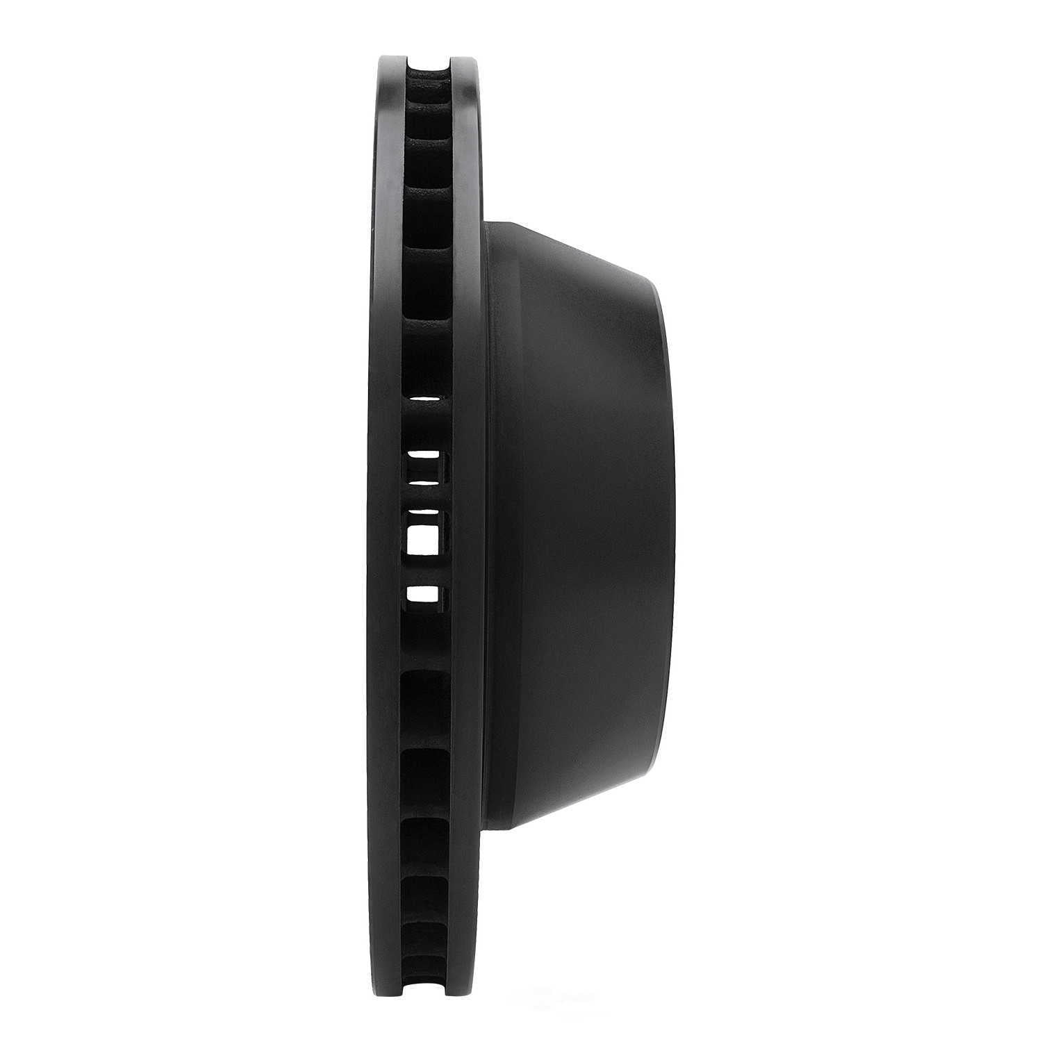 Dynamic Friction Company 633-54102L DFC Brake Rotor - Drilled And Slotted - Black