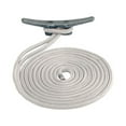 thumbnail image 2 of Sea-Dog Double Braided Nylon Dock Line - 1/2" x 15 - White [302112015WH-1], 2 of 2