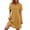 A70 Yellow, variant on Mifsaly Cotton Dresses Women Short Sleeve Lace Embroidery Mini Summer T Shirt Dress Lightweight Comfy Daily Wear Loose Breathable Sundress XXL