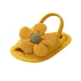 thumbnail image 6 of nvzhuang Baby Girl's Sunflower Princess Sandals Infant Summer Soft Lightweight Prewalker Sandals, 6 of 10