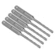 thumbnail image 2 of Broca de martillo rotativo de 5 uds., punta de carburo cementado, espiral, 2 flautas, broca de impacto para piedra de ladrillo, 110mm, 5mm/0,20 pulgadas de diámetro abierto, 2 of 9