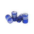 thumbnail image 1 of Riwesomey 4 piezas, tapas de vástago de válvula de neumático de coche, patrón de bandera, cubierta de vástago de llanta para bicicleta, Herramientas y ferretería Azul, 1 of 6