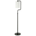 thumbnail image 3 of Evelyn&Zoe 11" Brushed Nickel Finish Metal/Fabric Floor Lamp, 3 of 5