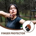 thumbnail image 3 of SHISUYAN Archery Finger Guard Archery Finger Protector Professional Archery Arrow Accessory, 3 of 9