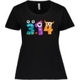 thumbnail image 3 of Inktastic Monsters Like Pi- Pi Day numbers Women's Plus Size T-Shirt, 3 of 5