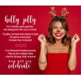 Christmas Trivia Game Cards Version 1 (25 Pack) Festive Holiday Party