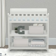Delta Children Eclipse Changing Table with Pad, White