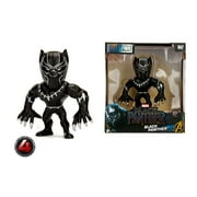 Metalfigs 4 Inch Black Panther Die Cast Figure by Jada Toys
