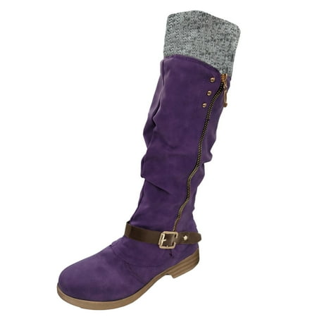 

2024 New Boots Fashion Heels Jean Boots for Women Thigh High Warm Long Low High Womens Leather Boots Knee High Women s Shoes Zipper Casual Tan Boots for Women Knee High Women s Boots