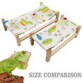 thumbnail image 4 of Hamaca colgante para reptiles, cama de madera para lagartos, 4 of 6