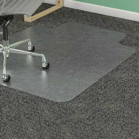 Lorell Chair Mat for Medium Pile Carpet, Rectangular with