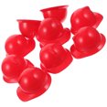 thumbnail image 3 of 10pcs Mini Construction Helmet Realistic Small Helmet Model Doll Helmet Decor Hat Decor, 3 of 9