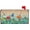Dragonfly Butterflies and Flowers, variant on Black and White Checkered Mailbox Cover Magnetic Racing Checkerboard Waterproof Mailbox Wraps Post Letter Box Decor 21x18 in