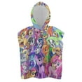 thumbnail image 3 of My Lit-tle Pony Hooded Towels for Kids - Soft Kids Beach Towel for 3-10 Years Boys Girls - Beach Hooded Poncho - Absorbent Pool Towels - Toddler Bath Towels Wrap - Swim Towels, 3 of 8