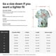 thumbnail image 5 of Fotbe Chinoiserie Floral Palm Tree Camisa Estampada de Manga Corta para Hombre, Casual de Verano, Estilo Playero, Sin Arrugas-Medium, 5 of 5
