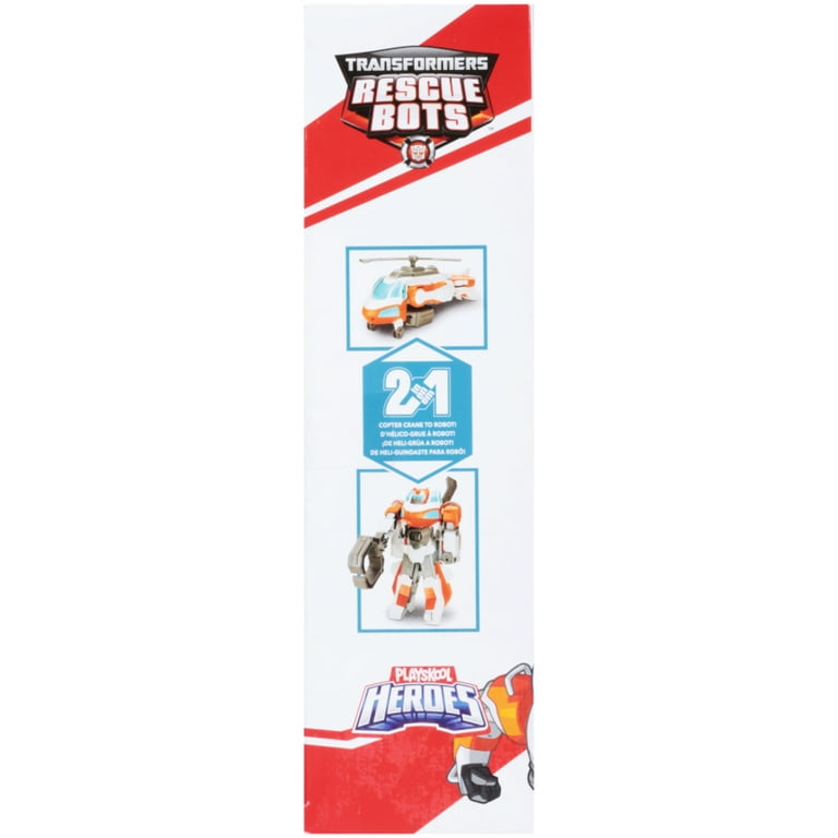 Playskool heroes transformers rescue bots copter store crane blades