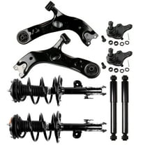 Complete Front Rear Struts Coil Spring Assembly Compatible For 2006 - 2012 for TOYOTA For- RAV4 2006 - 2012 2.4 / 2.5L 172276 172275 349024 K620587 K620586 K500062 Replacement Shock Absorbers cciyu