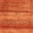 thumbnail image 1 of Ahgly Company Machine Washable Indoor Square Contemporary Neon Orange Area Rugs, 3' Square, 1 of 7