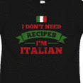 thumbnail image 4 of Inktastic No Recipes I'm Italian Boys or Girls Toddler T-Shirt, 4 of 5