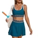 thumbnail image 2 of Traje de baño separado tankini - Traje de baño de dos piezas con banda elástica de color sólido para mujer Trajes de baño tankini para mujer Traje de baño de 2 piezas para mujer Trajes de baño para mu, 2 of 5