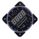 thumbnail image 2 of Kit De Reloj Electrónico Diy, Juego De Herramientas De Visualización De Temperatura Y Tiempo Led Digital Giratorio Controlado Por Luz Multifuncional Para El Interior Del Hogar Moyic EL009900-00, 2 of 5
