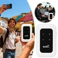thumbnail image 2 of erfcxs Portable Travel Router Band WiFi Hotspot Wireless Internet Signal Booster Extender For Mobile Devices And Public Networks, 2 of 4