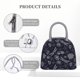 thumbnail image 4 of Fotbe Wildflowers And Dragonflies Bolsa de Almuerzo con Estampado, Lonchera Aislada, Contenedor de Comida Reutilizable Tipo Cooler a Prueba de Fugas, 4 of 6