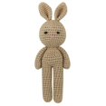 thumbnail image 3 of Cotton Crochet Baby Stuffed Rabbit Toy kawaii Handmade Bunny Plush Toys Newborn Handhold Sleeping Doll Kid Early Educational Toy, 3 of 5
