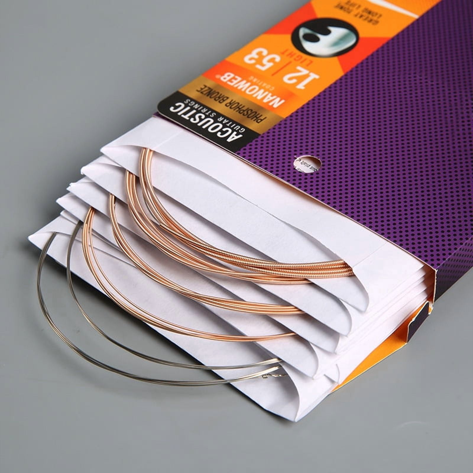 3-Pack! 12-53 Acoustic Phosphor Bronze Nanoweb 16052