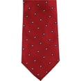 thumbnail image 1 of Club Room Cravate Auto-Nouée en Laine de Pin pour Hommes, Rouge, Taille Unique, 1 of 3