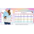 thumbnail image 3 of Sherrylily Girls Fuzzy Fleece Hoodies Sweatshirt Casual Loose Pullover with Pockets 4-15 Years, 3 of 7