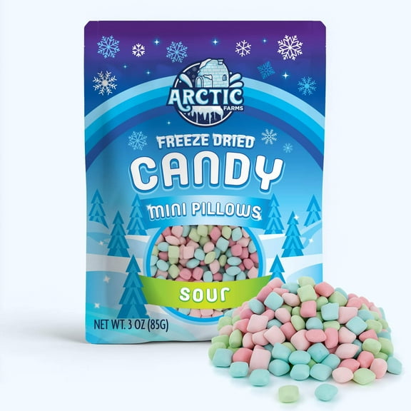 Freeze Dried Candy Mini Burst (Sour) (3oz)