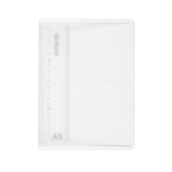 CUADERNO OXFORD RELLENABLE, A5 (17 x 23 cm) TRANSPARENTE
