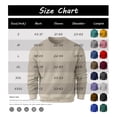 thumbnail image 3 of Mfakffe Men Solid Crewneck Pullover Tops Loose Fit Long Sleeve Sweatshirts Soft Fleece Casual Layering Apparel for Fall Winter Daily Outdoor Wear, 3 of 4