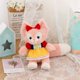 thumbnail image 4 of Peluche de peluche New Friend Detective Pink Fox 40 cm, 4 of 5