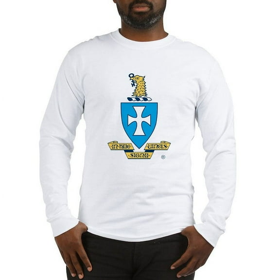 CafePress - Sigma Chi Coat Of Arms Colored Long Sleeve T Shirt - Unisex Cotton Long Sleeve T-Shirt
