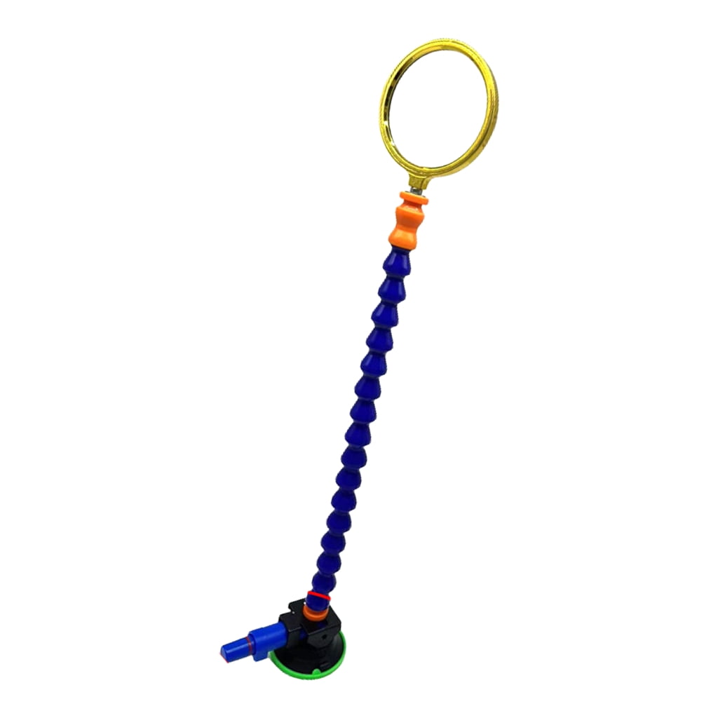 Magnifier Stand Frame for Flexible Positioning in Multiple Environment Hobbyists Technician Use