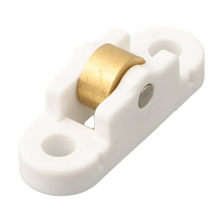 

Old-Fashioned Sliding Shutter Pulley Screen Shutter Stainless Steel Copper Wheel 10mm yellow