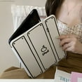 thumbnail image 2 of Fashion White Original Tablet Computer Protective Case Ipad Air 5 4 3 Mini 6 Cover Rotates Ipad 10.2 11 Inch Case With Pen Slot FJH, 2 of 6