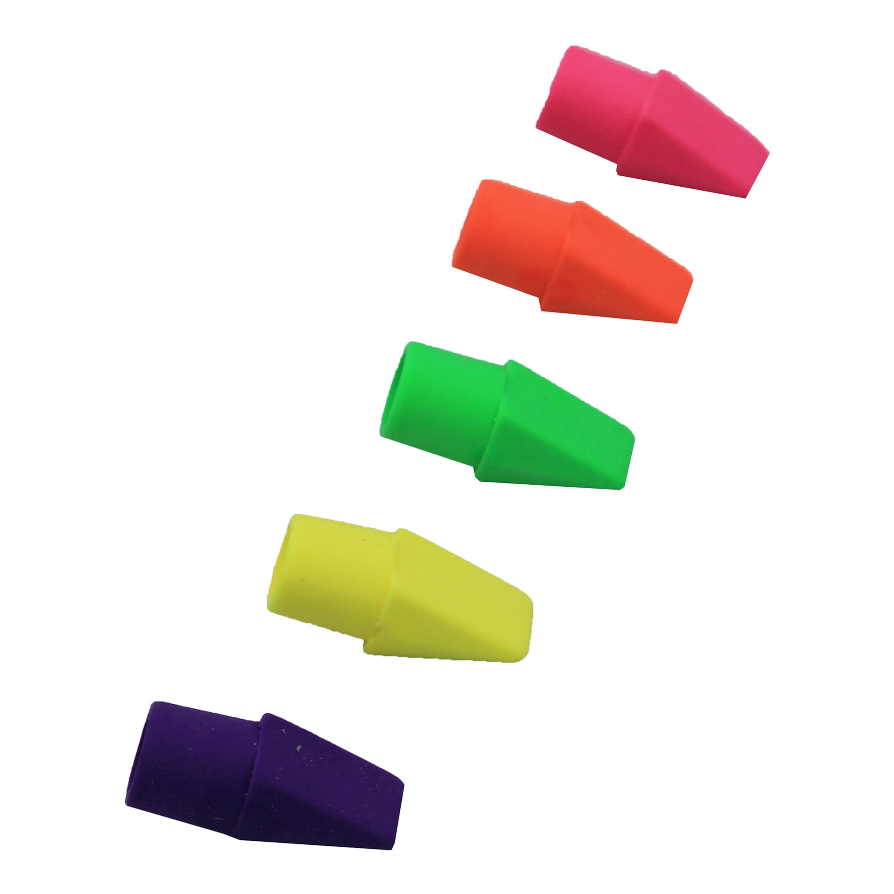 Moon Products Cap Eraser Bright Colors, 144 Per Pack, 5 Packs