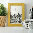 thumbnail image 6 of Neutral Tropics IV - Framed Print w/glass - Sunflower Yellow, 6 of 8