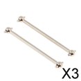 thumbnail image 1 of 3x 2 Unids Eje de Transmisión CVD 4.5 Mm de Metal Repuestos para Coches de Juguete HSP 94123 94122 3 piezas, 1 of 7