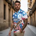 thumbnail image 3 of HUIACONG 250th American Eagle Shirts Matching Couple Outfits Mens Golf Shirts for Women Sleeveless Tank Top Quick Dry Moisture Wicking Casual Sports Wear His and Hers Matching Outfits Man L, 3 of 5