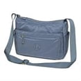 thumbnail image 5 of KAUKKO bolso cruzado para mujer, bolso de hombro ligero, bolso cruzado de nailon con múltiples bolsillos, bolso de viaje para mujer KAUKKO 1517-GRIS, 5 of 5