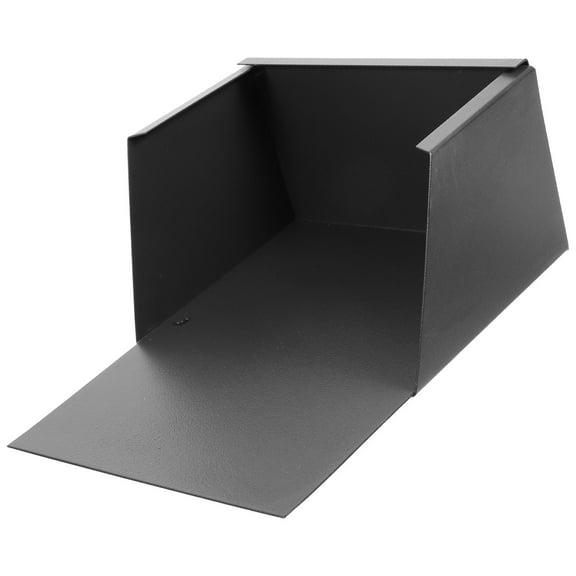 OFFIGAM Gutter Downspout Splash Guard Rain Gutter Extender Aluminum Alloy 1Set 8.9X6.9X3.9In