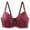Z1-Wine, variant on YDFCWXW Bras for Women Full Coverage Underwire Bras Full Coverage Bra, Women's Comfort Bras White, 38D