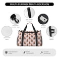 thumbnail image 4 of Balery German Shepherd Dog Bolsa de Gimnasio para Mujeres, Bolsa de Viaje con Bolsillo Húmedo, Bolsa de Fin de Semana para Mujeres, Bolsa de Viaje Resistente al Agua, 4 of 7