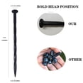 thumbnail image 2 of Landscape Anchoring Spikes Asolo, paquete de 50 unidades, espiral de nailon de 20 cm, 2 of 7
